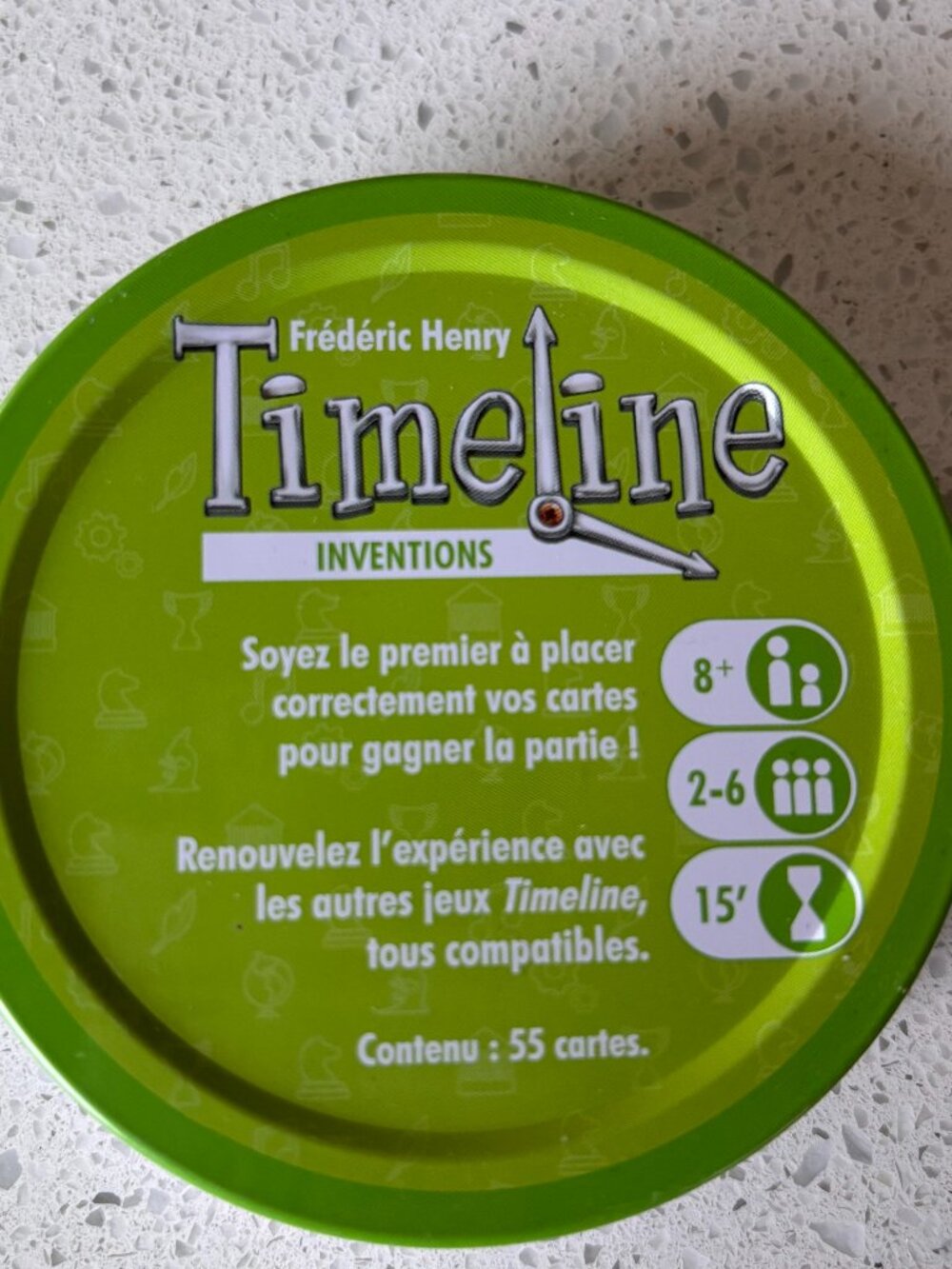 NWOT Timeline Card Game - Inventions - Picture 2 of 4